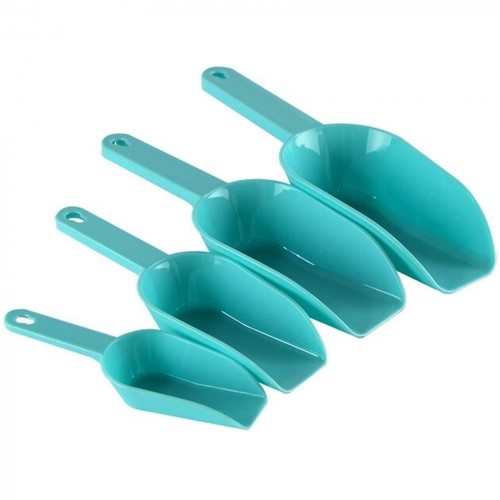 4pc plastic dry - food, measuring