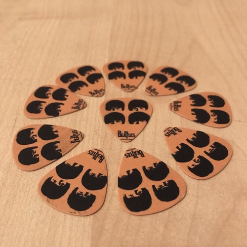 Beatles guitar picks - beatles,