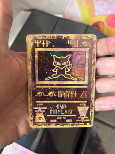 Ancient mew card with extended - mew,