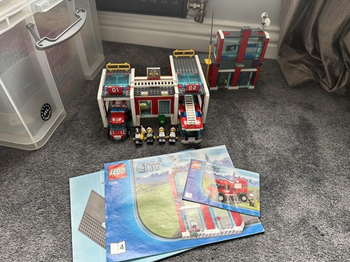 Lego town city fire set - fire, 7208