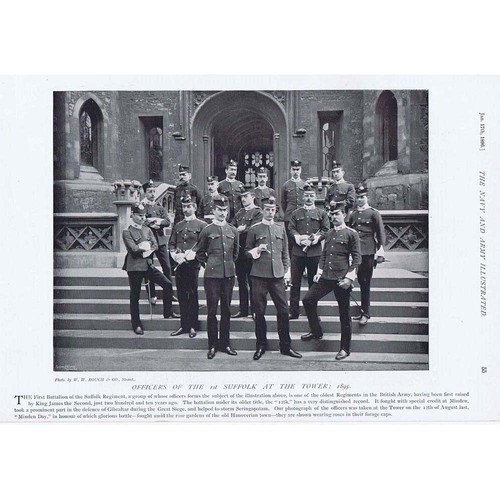 1st suffolk regiment officers - 1st,
