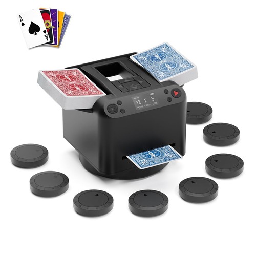 Automatic card shuffler - automatic,