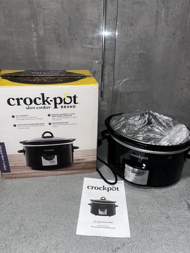 Crockpot digital slow cooker - digital,