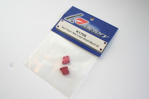 Factory aluminium red rear - aluminium,
