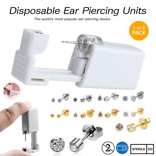 Disposable ear piercing kits - disposable,
