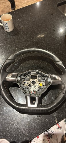 Mk6 golf flat steering wheel - golf,