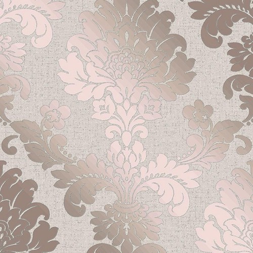Damask wallpaper glitter - damask,