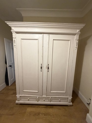 Antique french wardrobe - antique,