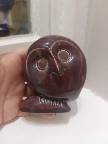 Stylised owl figurine scandi - owl,
