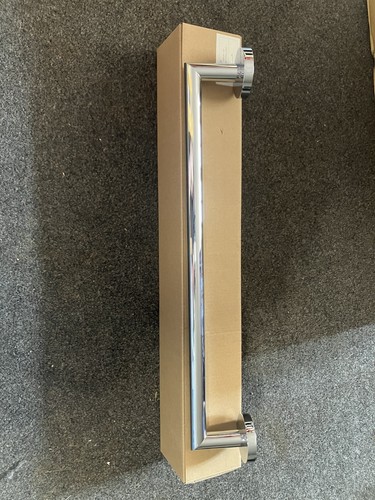 45cm silver towel rail - silver,