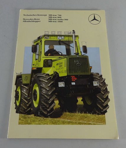 Brochure mercedes benz - mercedes-benz, mb-trac