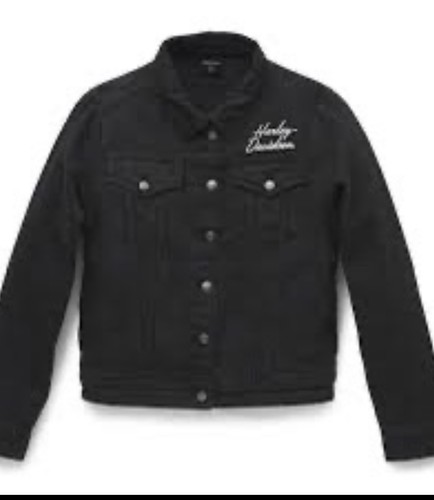 Harley davidson black denim - davidson,
