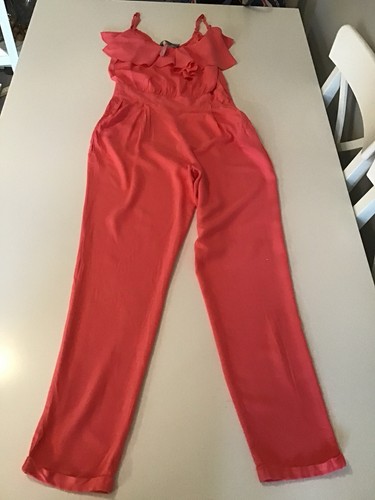 Lipsy red ruffle - ruffle, front