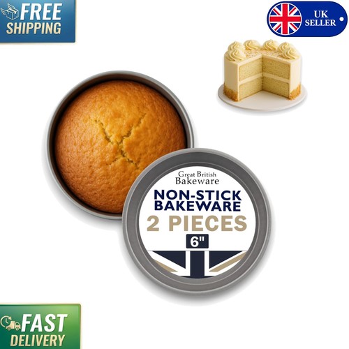 Victoria sandwich cake tin - 6",