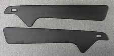 Porsche 993 black leather door - leather,