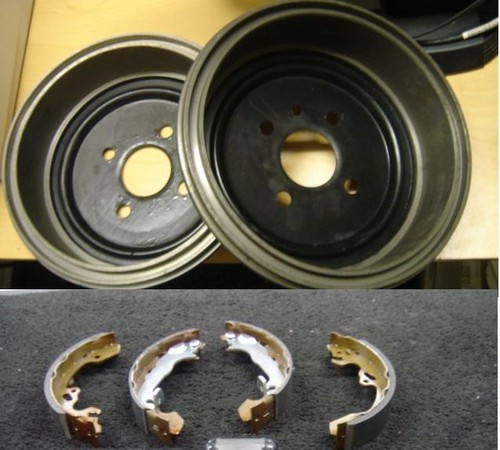 Rear brake drums - rear, van