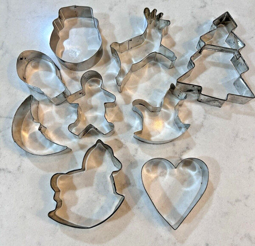 Metal cookie cutters - metal, holiday