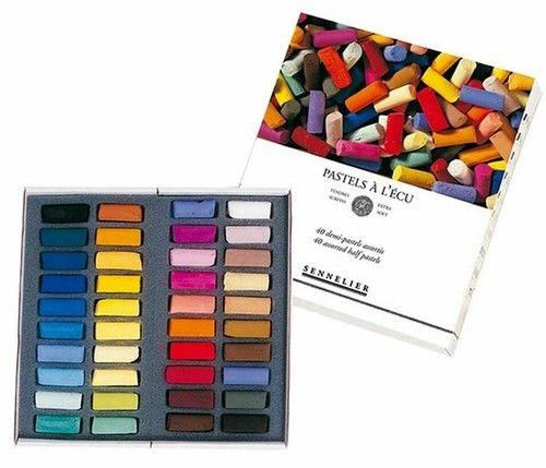 Sennelier soft demi pastel box - sennelier,