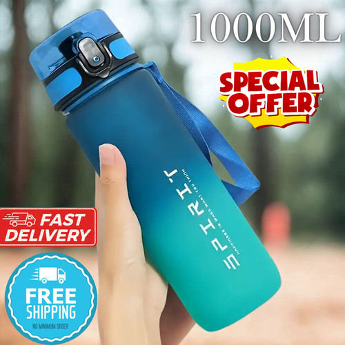 Litre sports water bottle - litre,