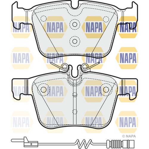 Brake pads set - brake,