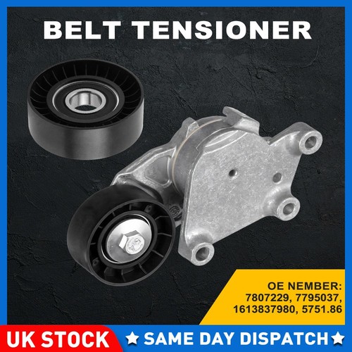 Aux belt tensioner pulley - aux, fits