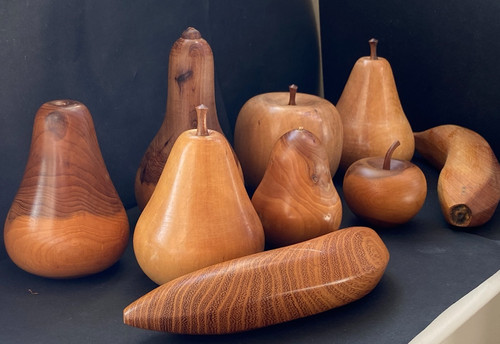 Fruit bowl vintage - vintage, wood