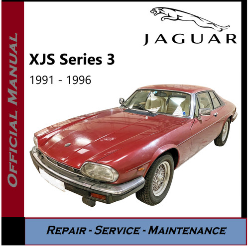 Jaguar xjs series workshop - series, 3