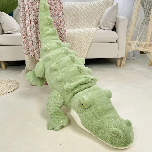 Soft crocodile plush toy - soft,