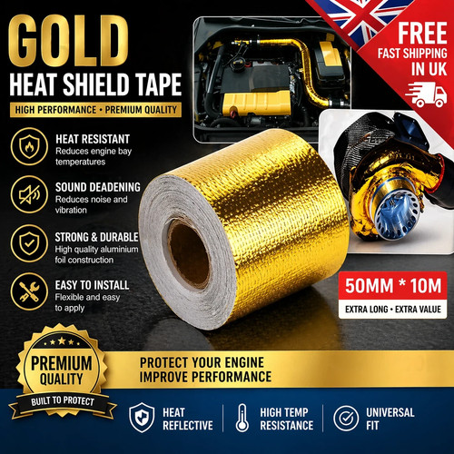 50mm 10m gold heat - 50mm,