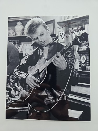Tommy steele autograph - tommy, xl