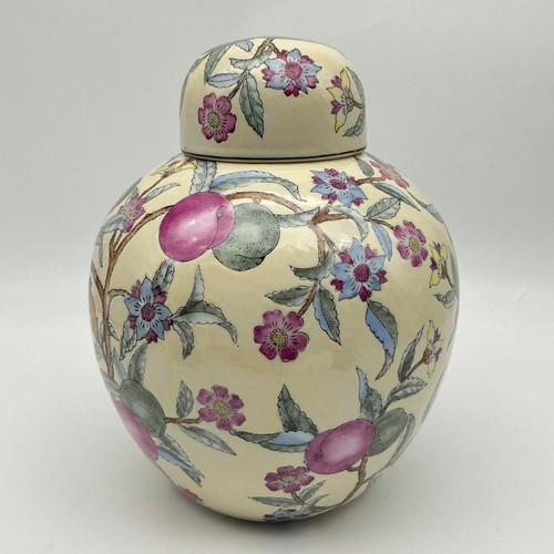 Vintage large hand painted - hand,