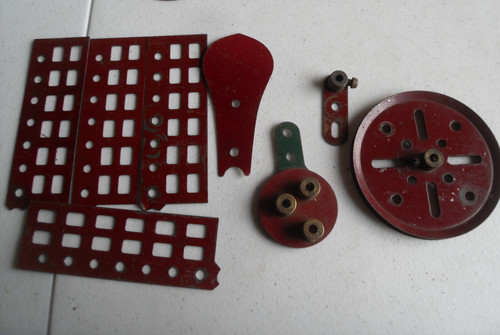 Meccano vintage red - meccano, 8