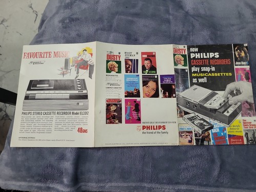 Vtg 1960s philips - ​vtg, cassette