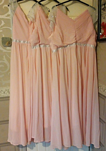 Pink bridesmaid dresses - bridesmaid, of
