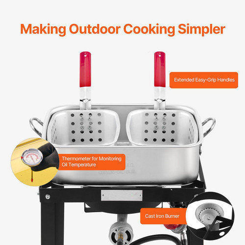 Fish and wing fryer - wing,