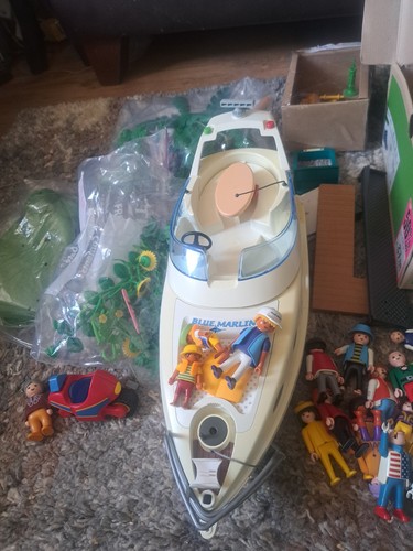Playmobil blue marlin boat - playmobil,