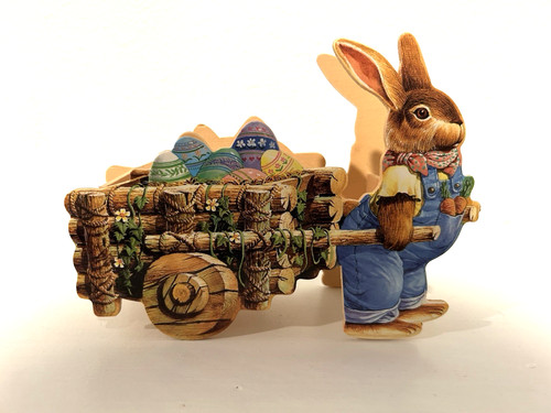 Vintage wood easter - vintage,