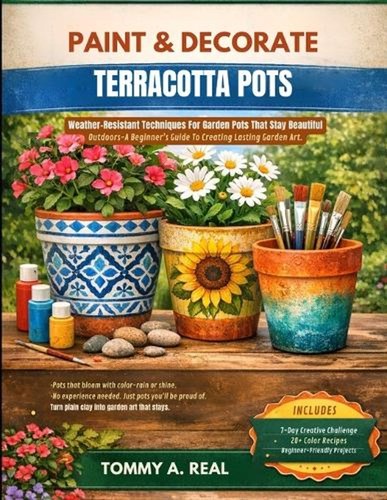 Paint decorate terracotta - paint,