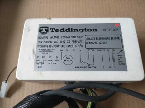 Teddington gas fire - gas, control