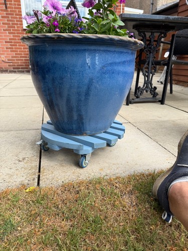 Garden pot trolly move - move, those