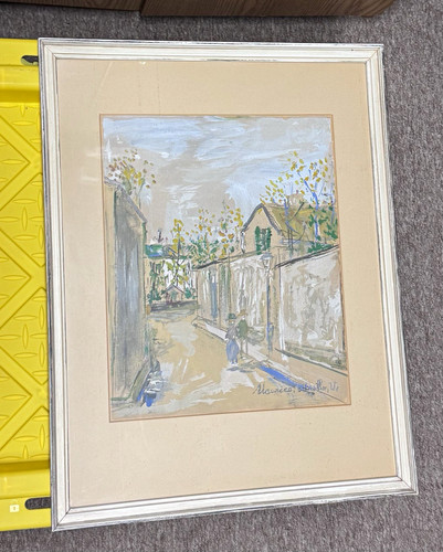 Maurice utrillo paris cafe - maurice,