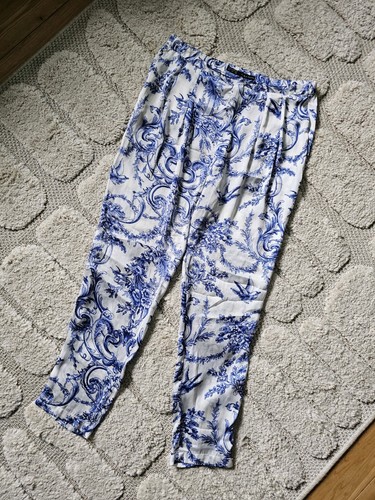 Zara basic white and blue - zara,