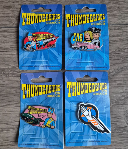 Thunderbirds pin badge brooch - pin,