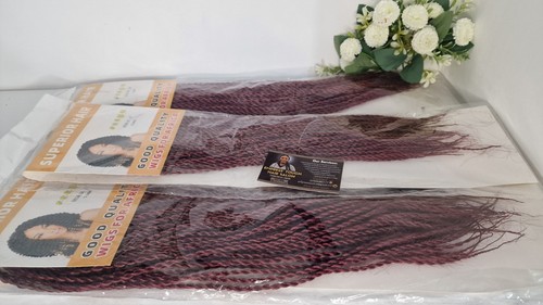 Senegal twisted crochet hair - twisted,