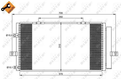 Nrf 35659 condenser air - 35659,