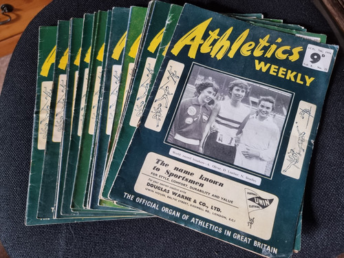 Athletics weekly 1954