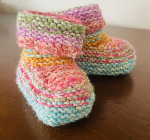 Pair handmade crochet baby - handmade,