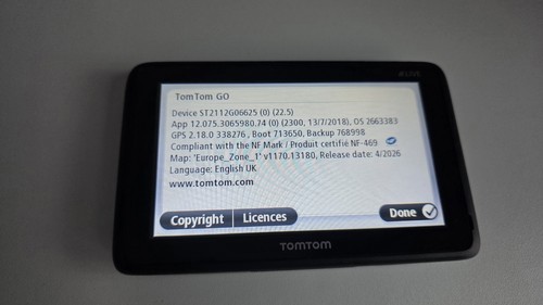 Tomtom live sat nav - go,