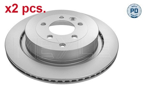 Pcs rear brake disc - x2,