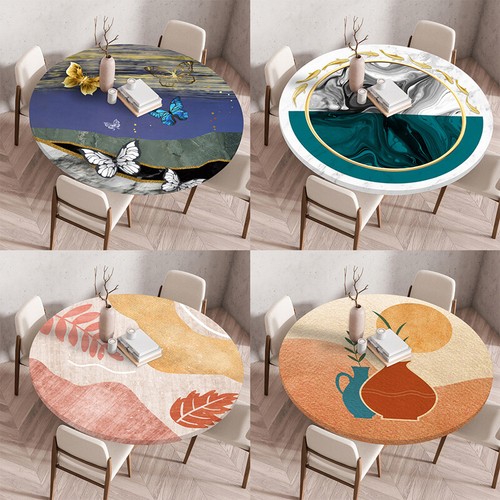 Minimalist printed round - printed,